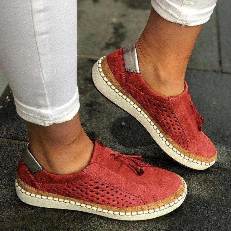Angie Tassel Slip-On Shoes