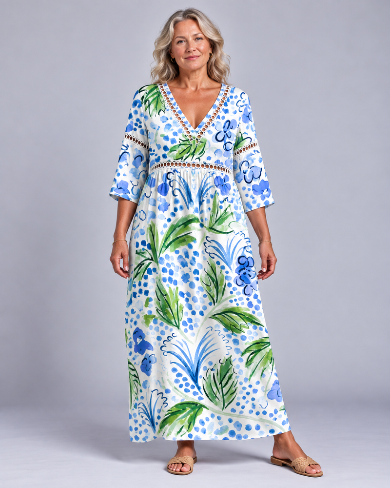 Evie - Casual Flowing Midi Dress