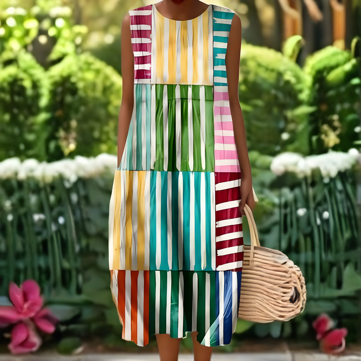 Seraphina | Multicolour Summer Dress