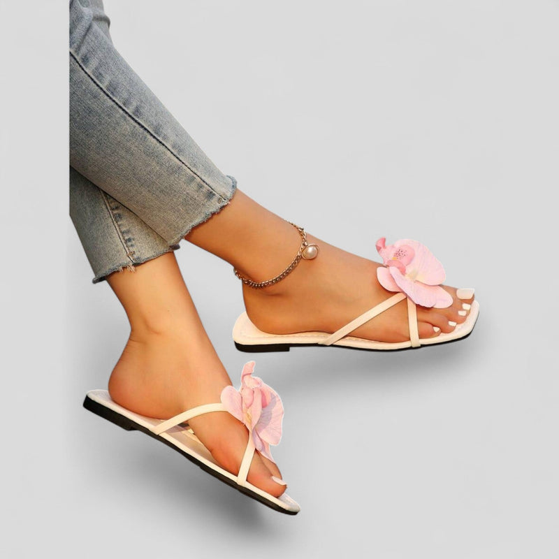 Nayeli | Sandals with Flower