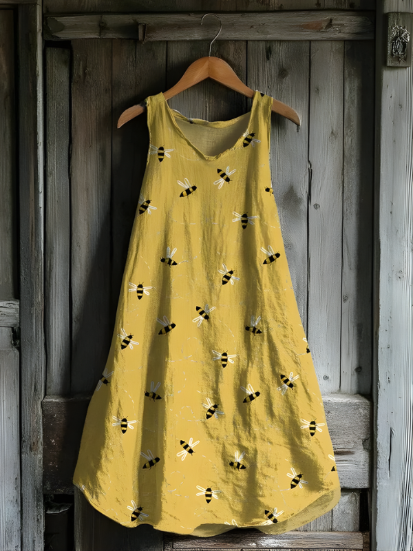 Honeybee Meadow Tank Dress