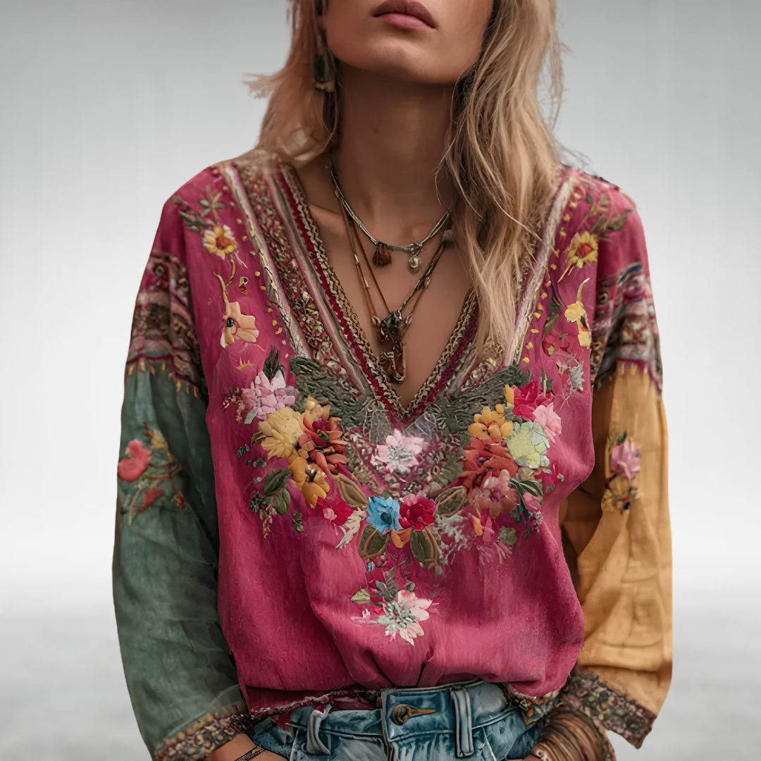 Clara Boho Comfort Top