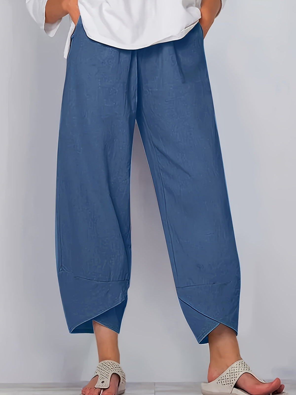 Kaeli Elegant Side-Pocket Trousers
