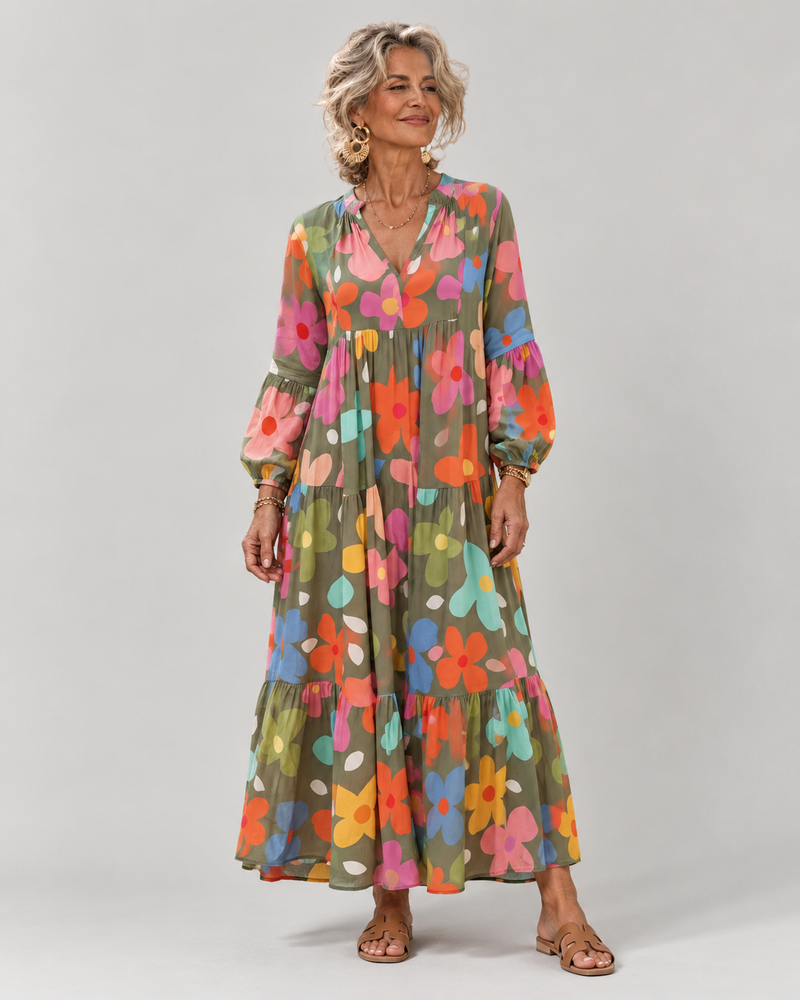 Rosalie Relaxed Fit Maxi Dress