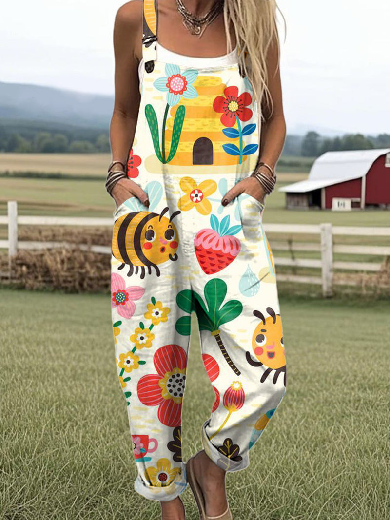 Celina - Garden Buzz Jumpsuit