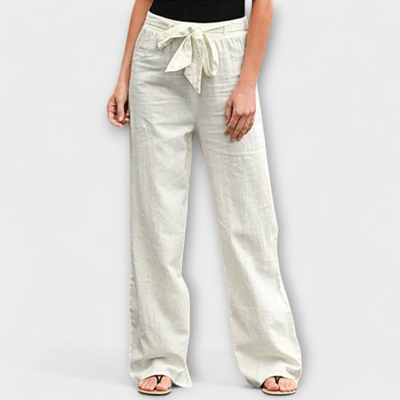 Valery Lightweight Linen Trousers