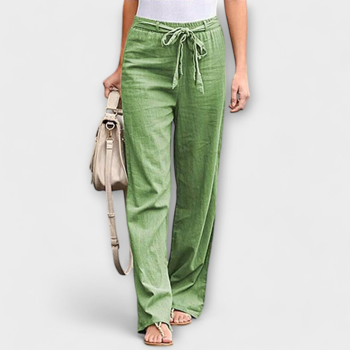 Valery Lightweight Linen Trousers