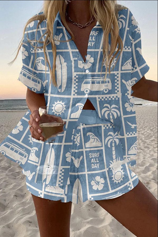 Nyomi Surf Escape Short Set