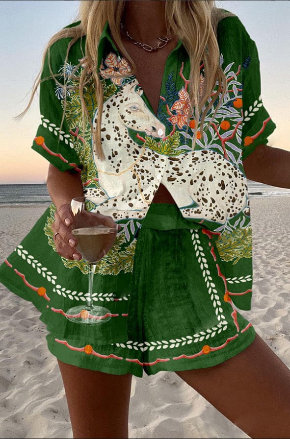 Cielo Wild Garden Short Set