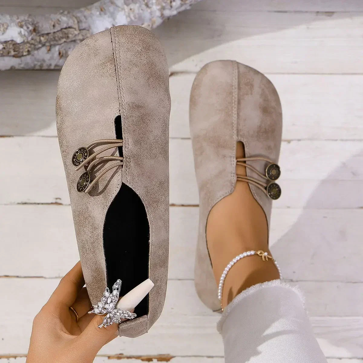 Charlee | Soft Suede Women's Orthopedic Loafers