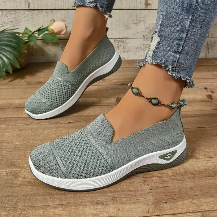 Amabel Knit Slip-On Sneakers