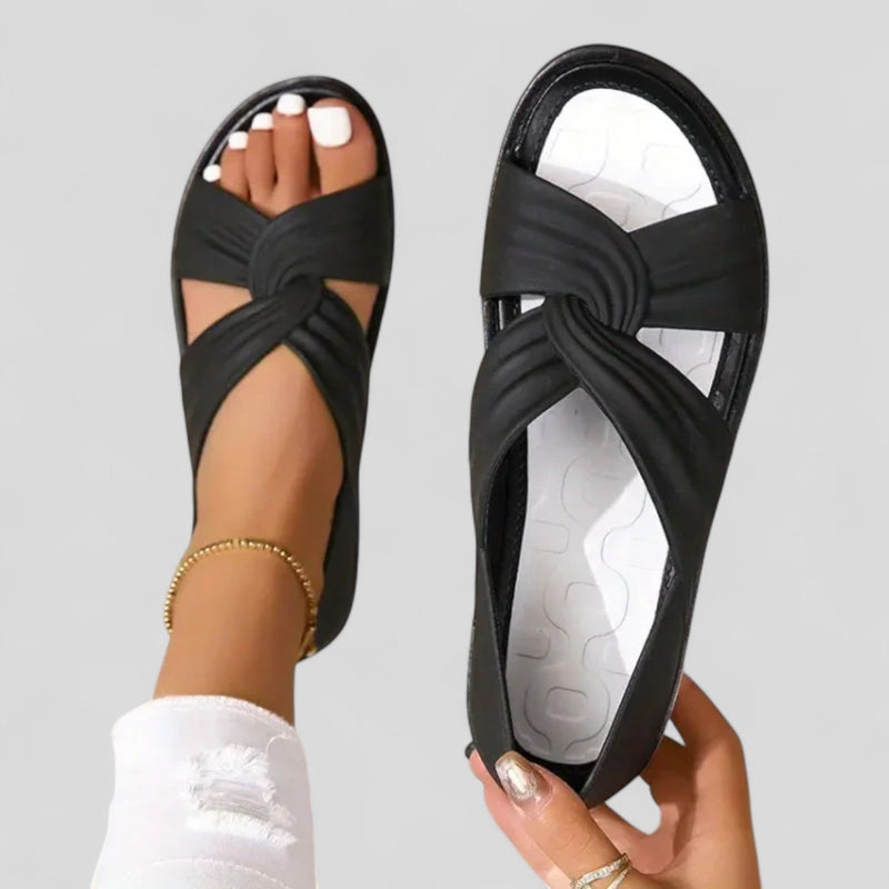 Annabelle Twist Front Sandals