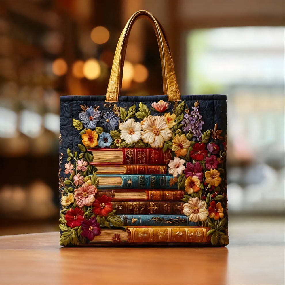 Christy Floral Book Tote