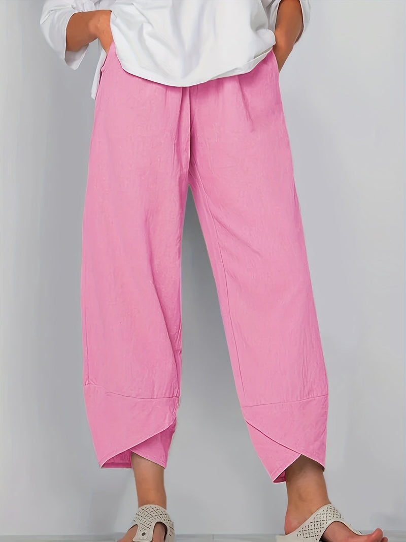 Kaeli Elegant Side-Pocket Trousers