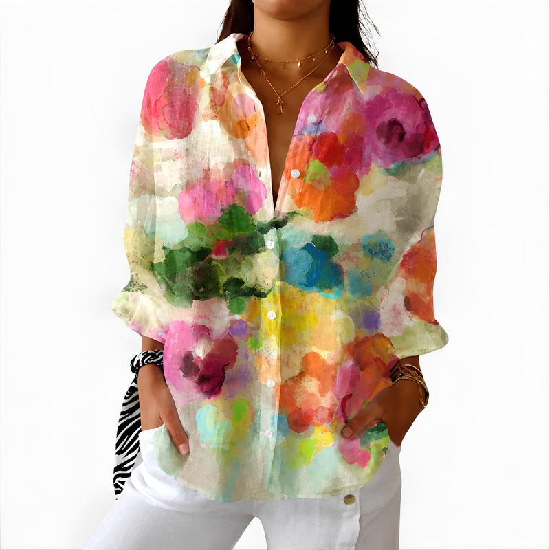 Darlene Blended Bloom Shirt