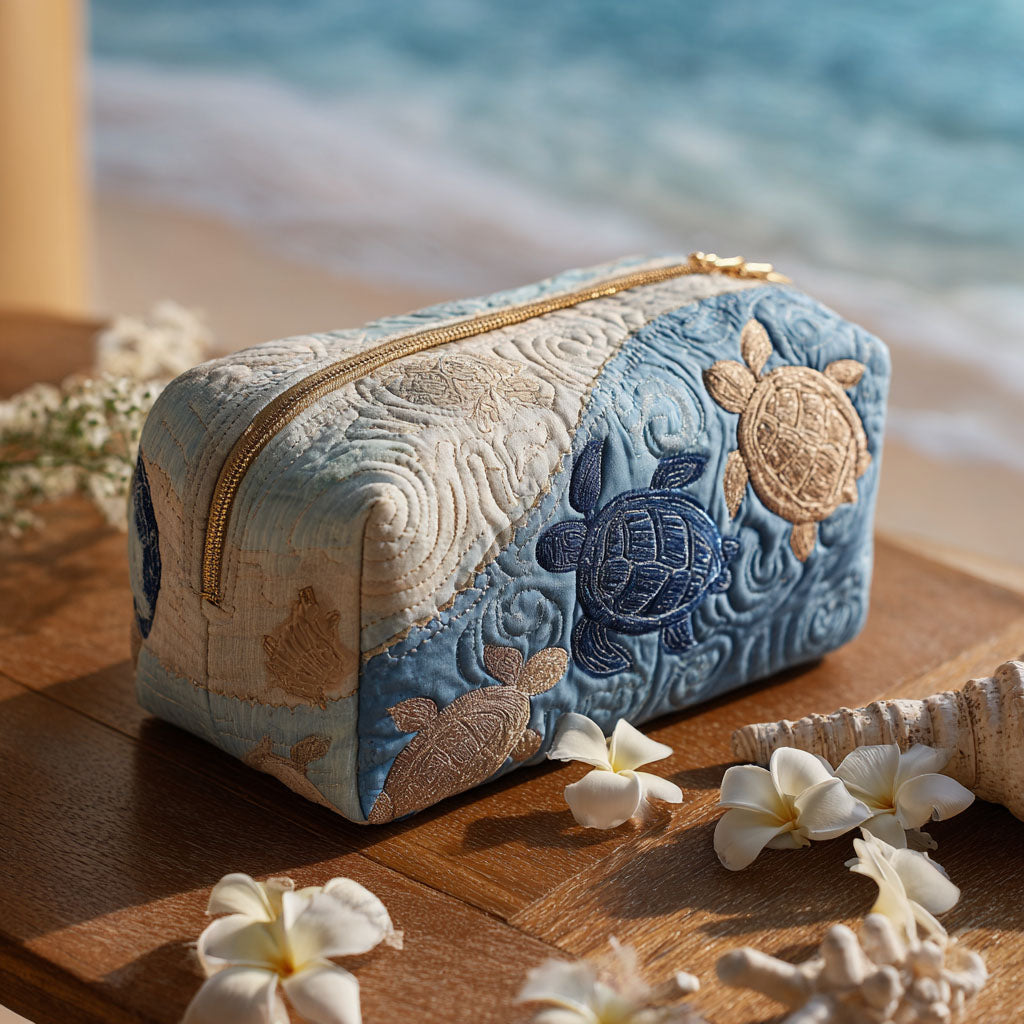 Doretha Sea Turtle Pouch in Multicolor