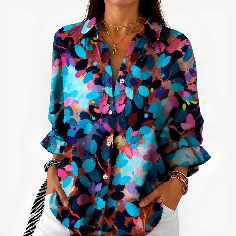 Dottie Falling Leaves Shirt