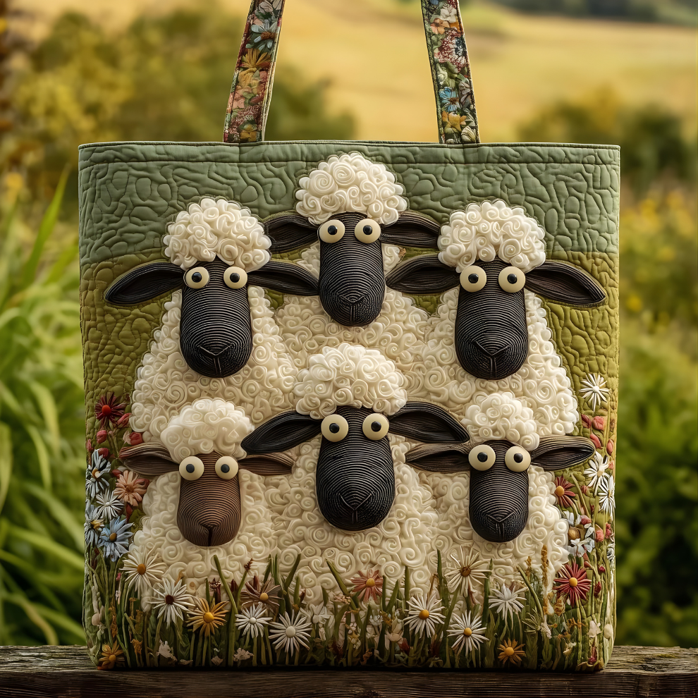 Elnora Sheep Flock Tote