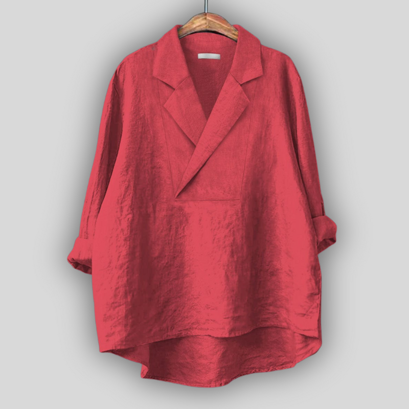 Fabiola Lapel Collar Tunic