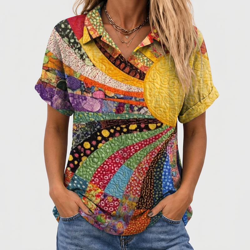 Federica Sun Patchwork Shirt