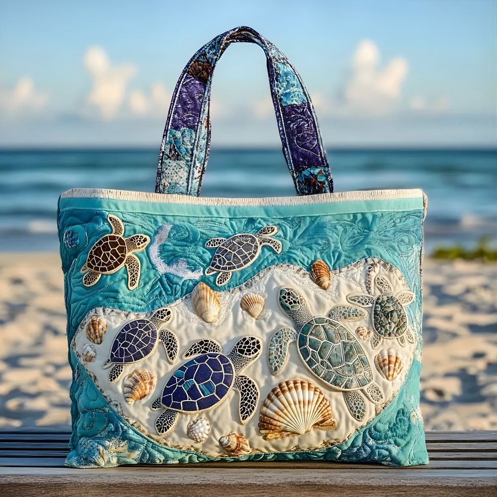 Imogene Turtle Shell Tote