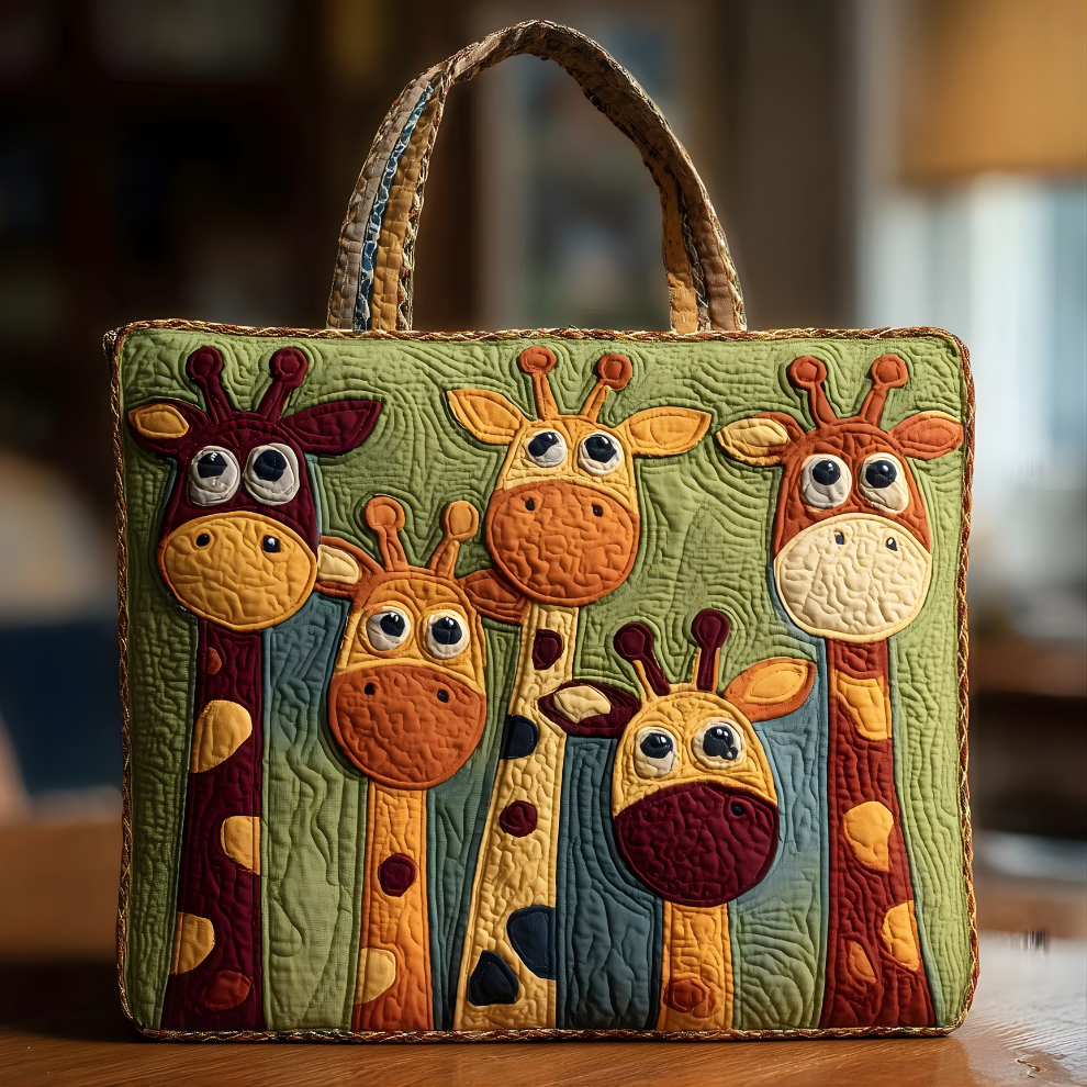 Jacquelyn Giraffe Faces Tote