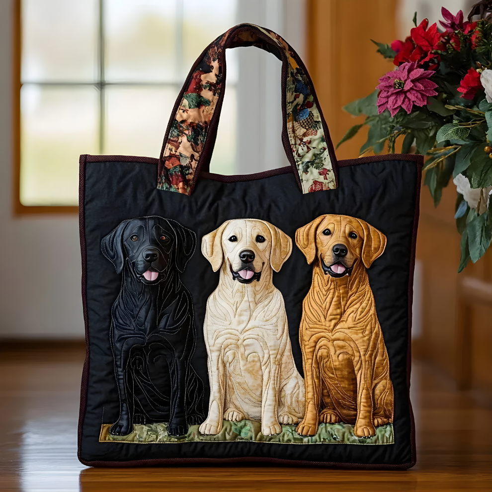 Jodi Labrador Quilted Tote