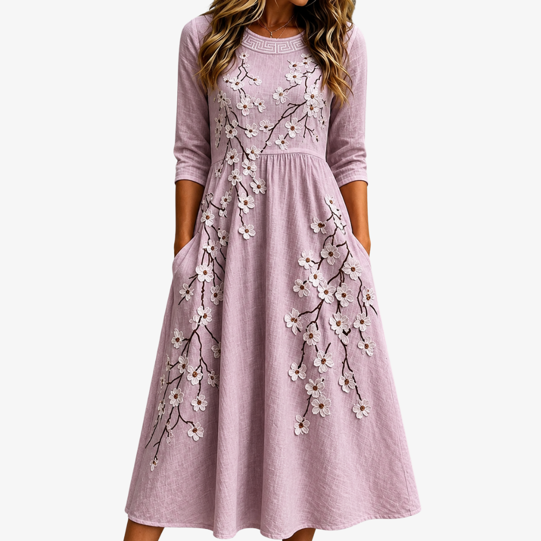 Jojo Blossom Branch Dress