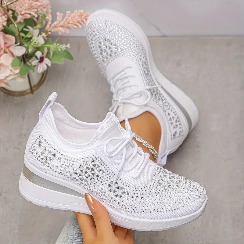 Julie Sparkle Knit Sneakers