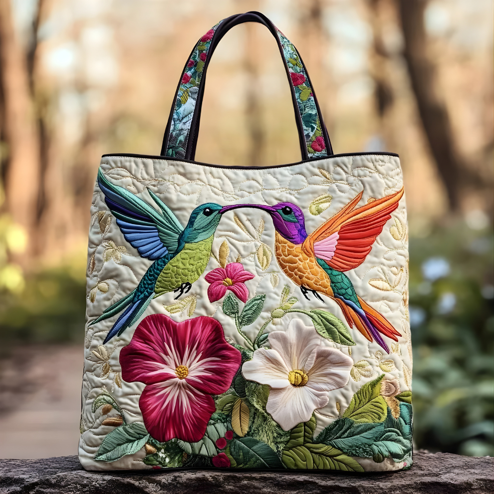 Kristine Two Hummingbirds Tote