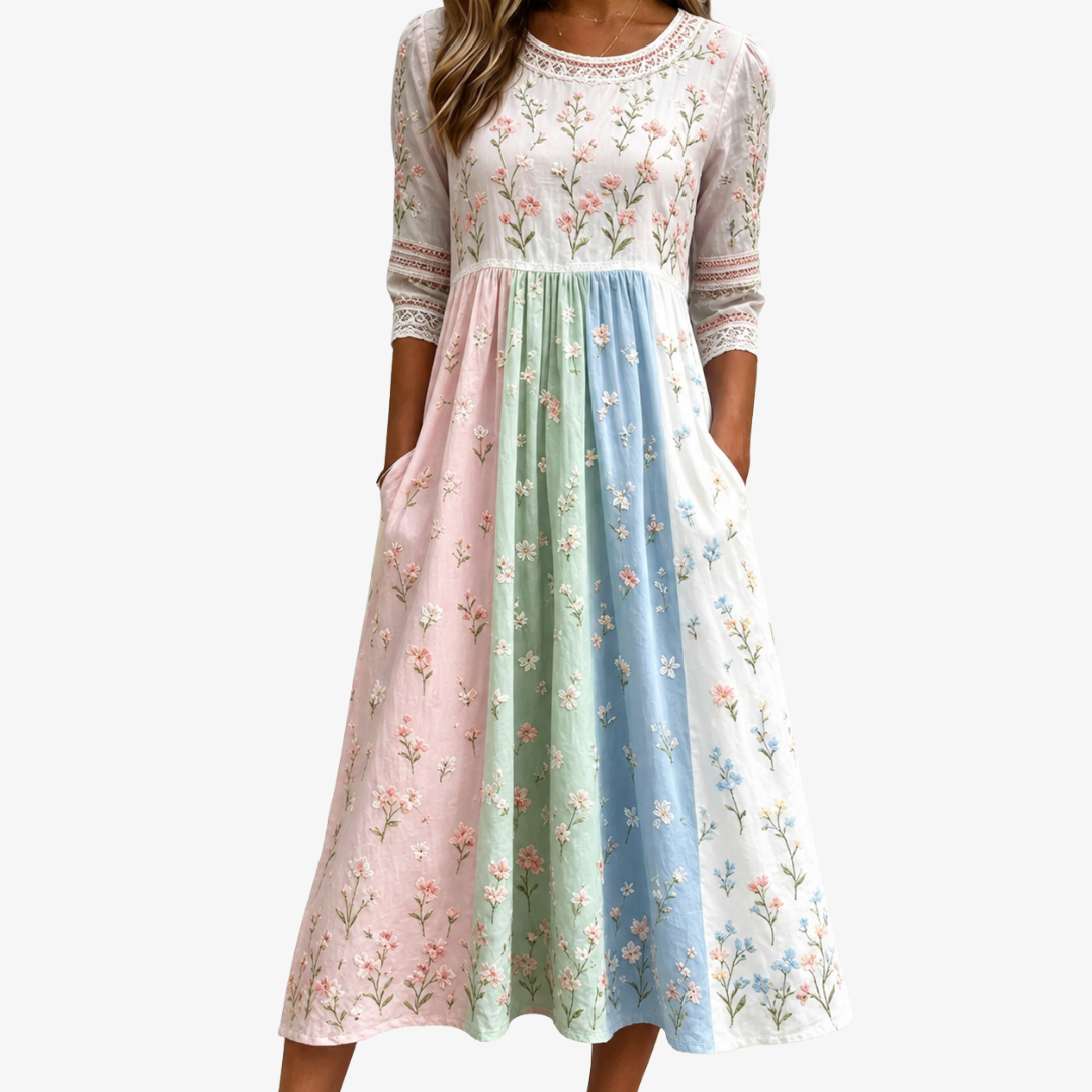 Kyla Colour-Block Dress