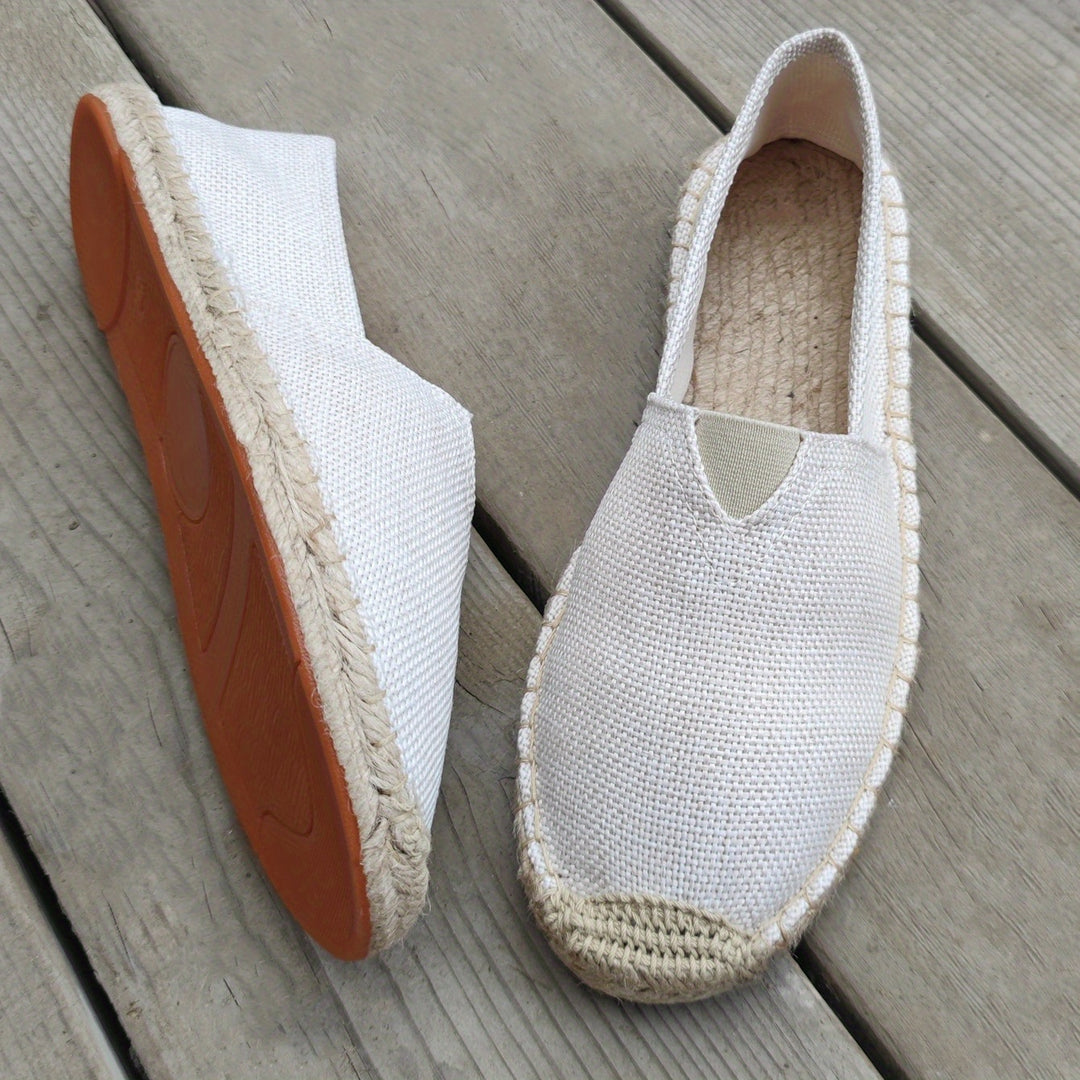 Lilith Classic Espadrilles in White