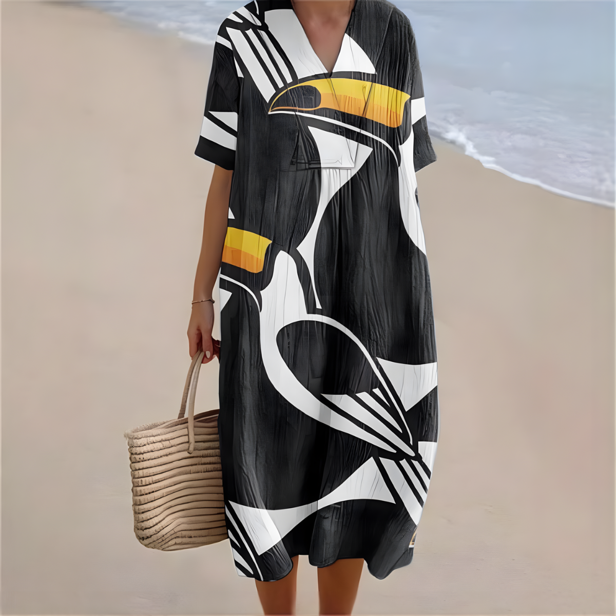 Lowri Toucan Print Dress