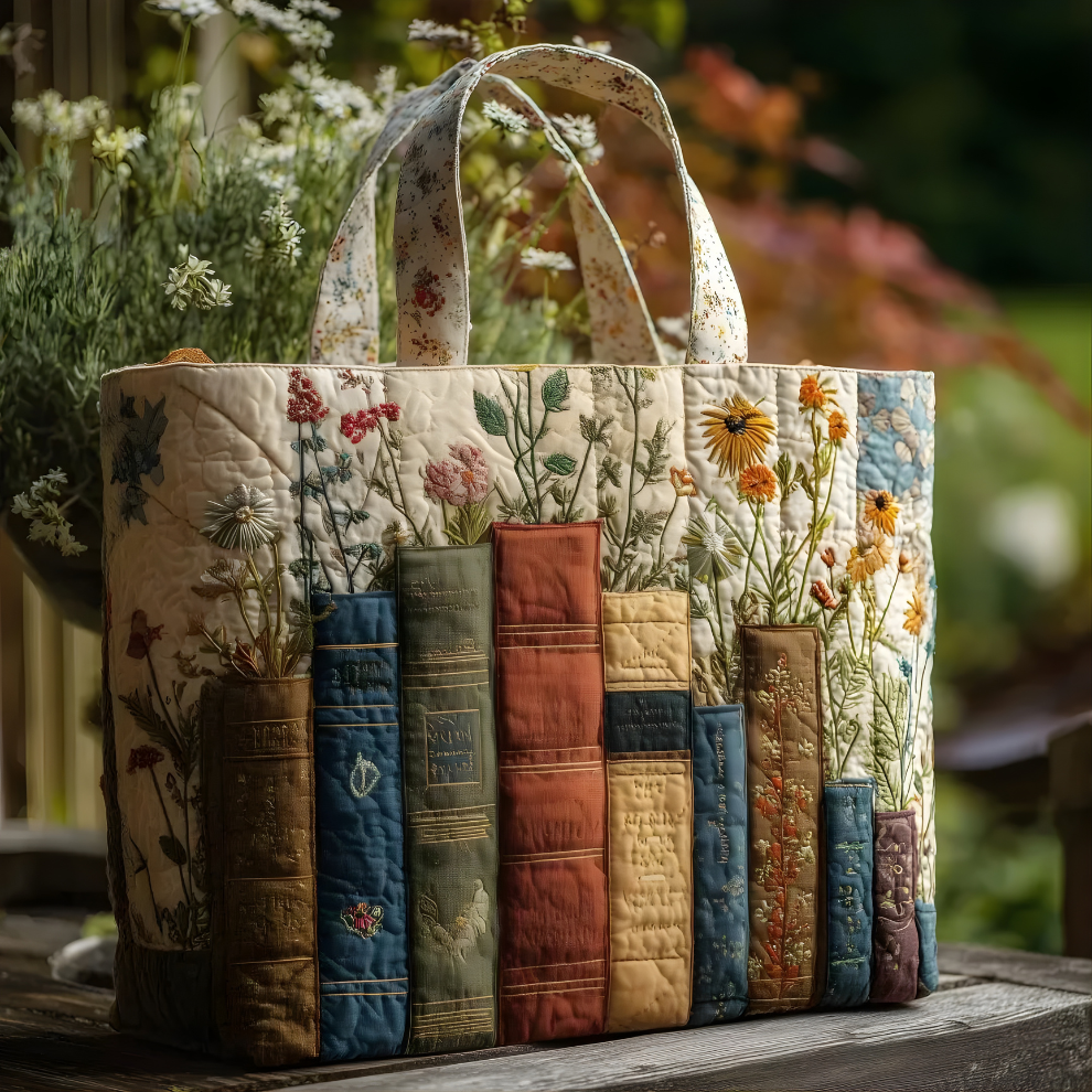Mable Botanical Books Tote