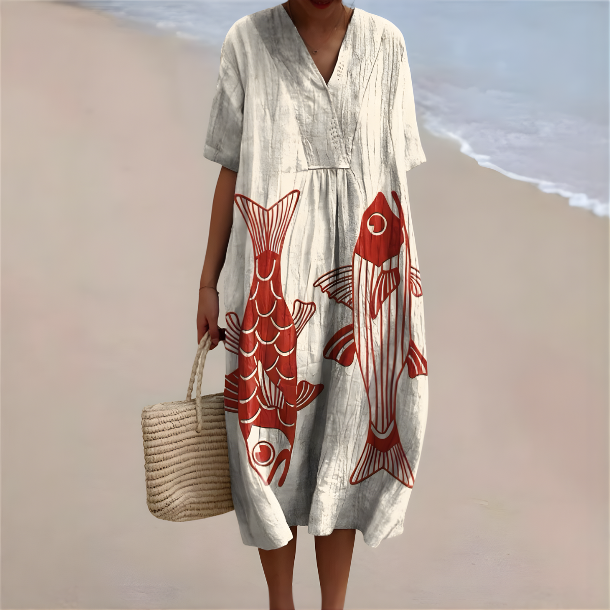 Maelle Koi Fish Dress