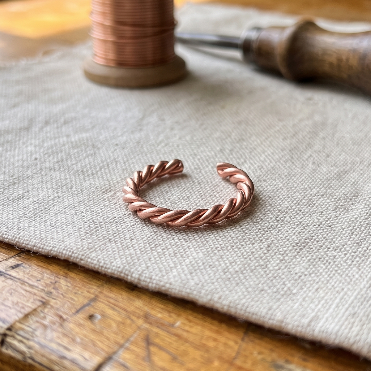 Maelle Twisted Rope Ring