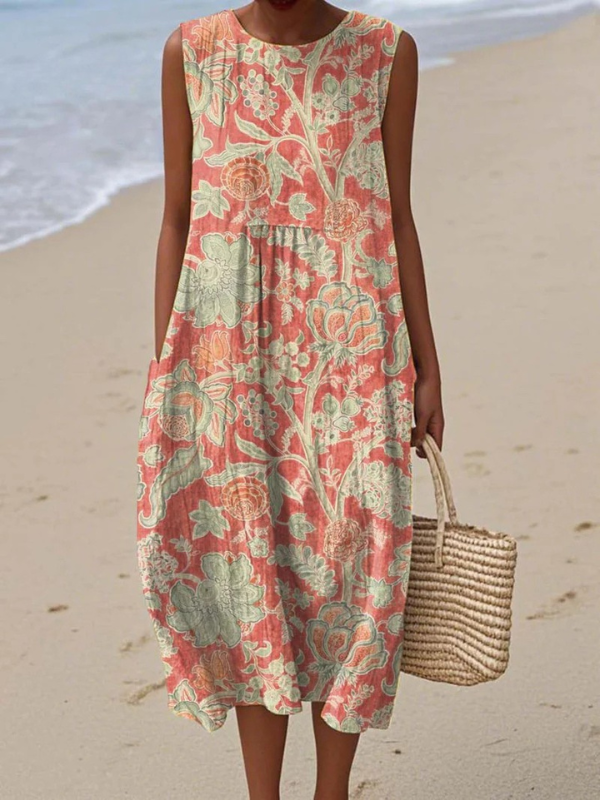 Matty Vine Print Sundress