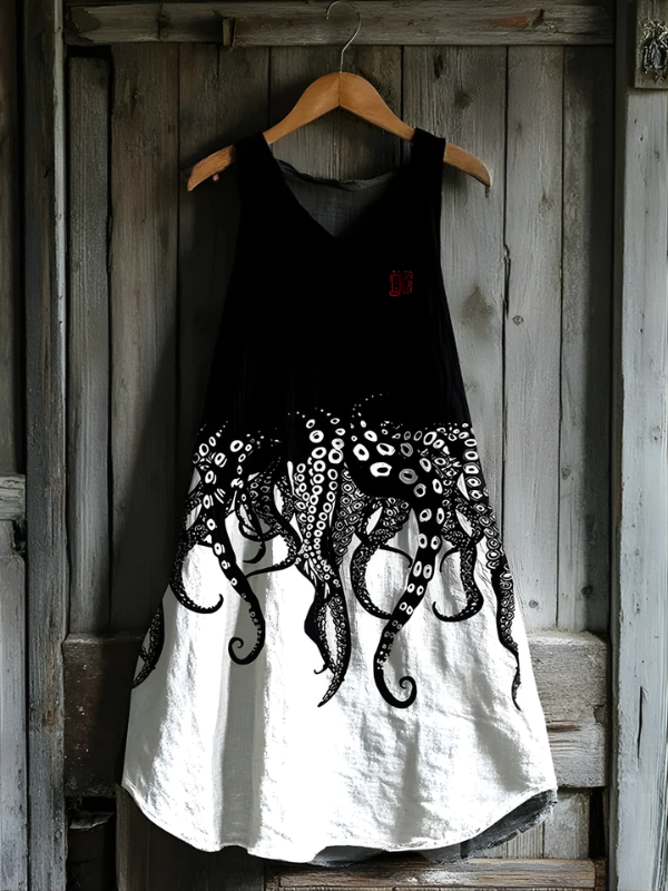 Oonagh Tentacle Hem Dress