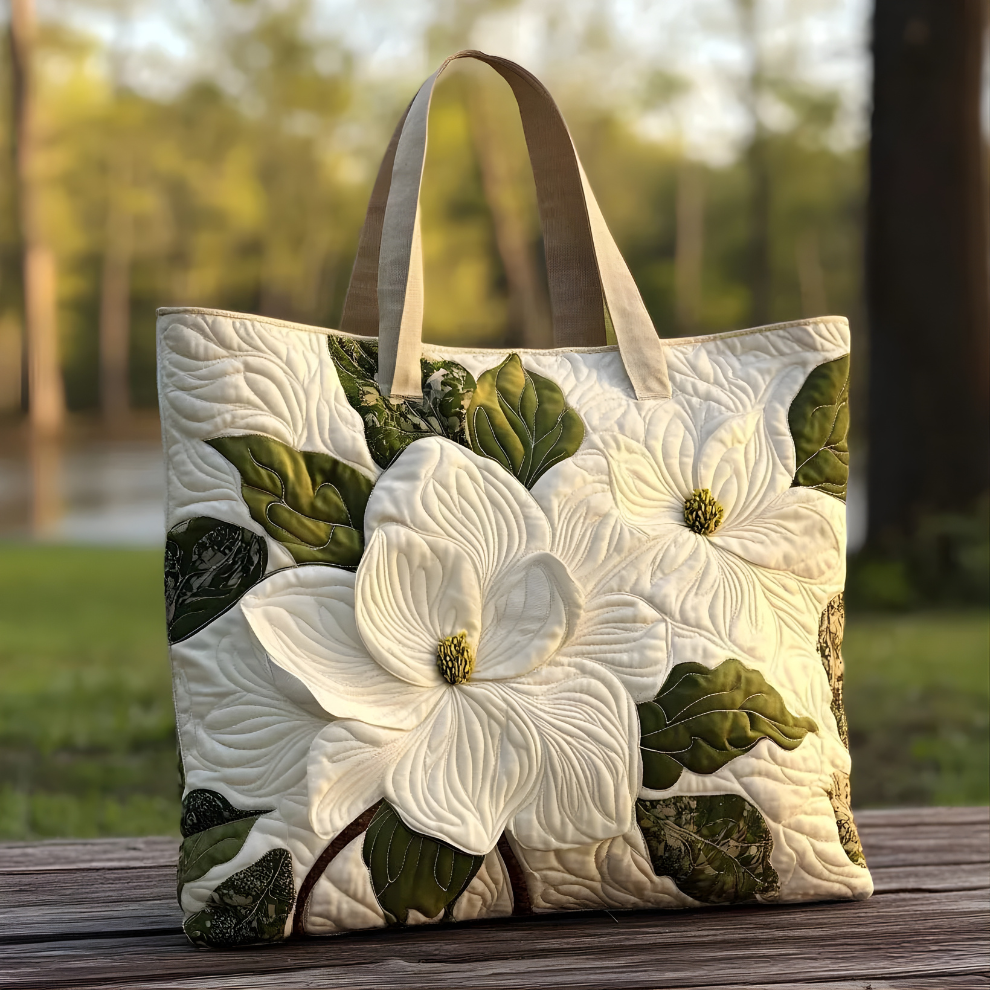 Ora Quilted Flower Tote