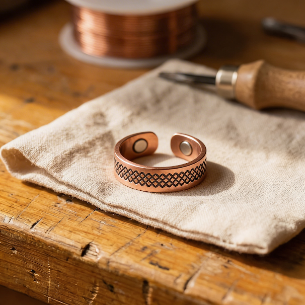 Roisin Lattice Band Ring