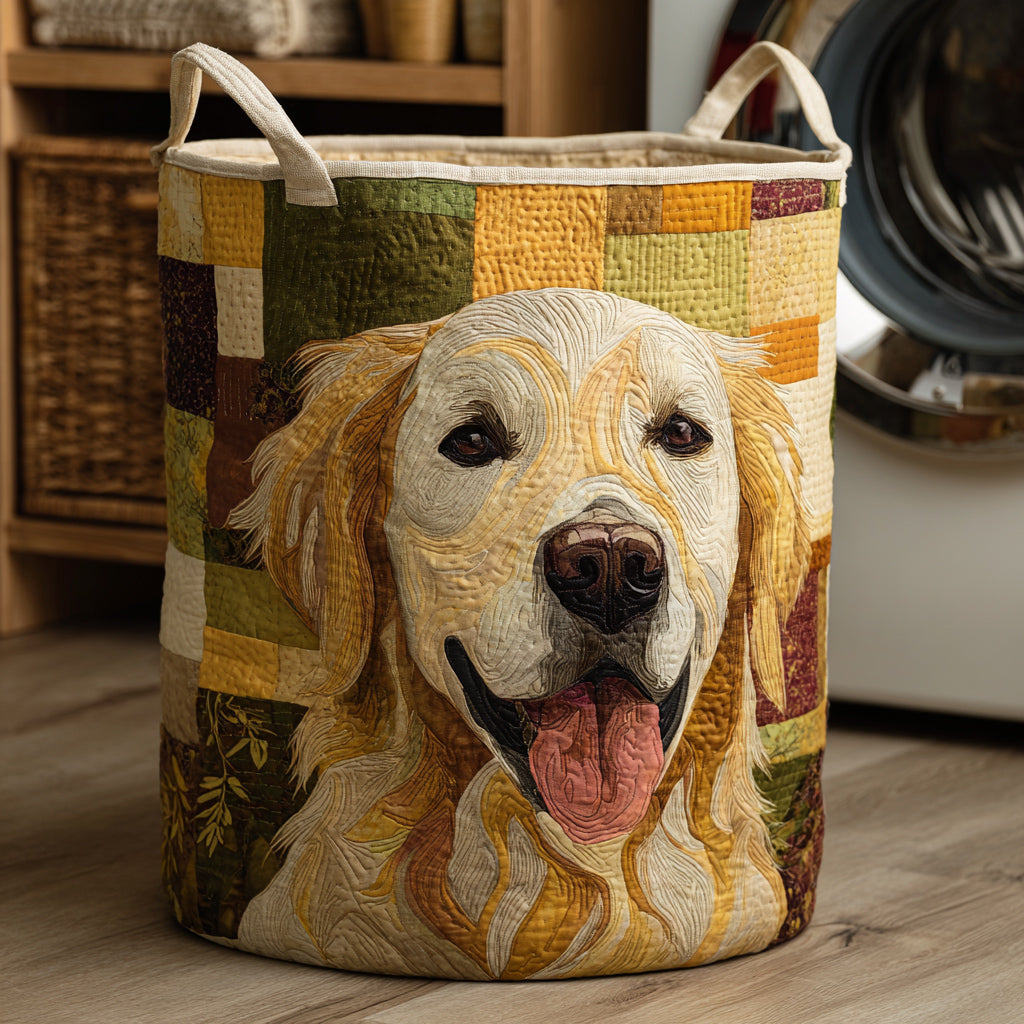 Tabitha Retriever Laundry Basket in Multicolor