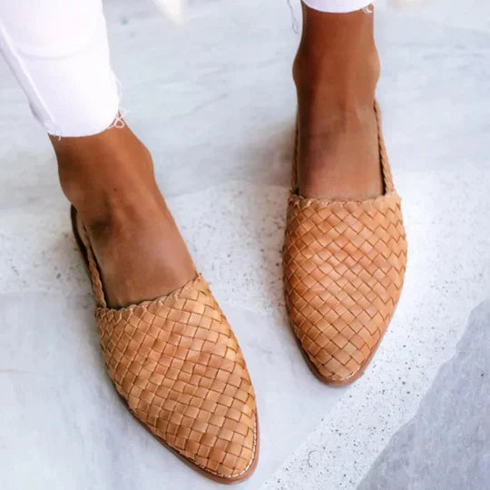 Lucy Versatile Braided Pointed Sandals