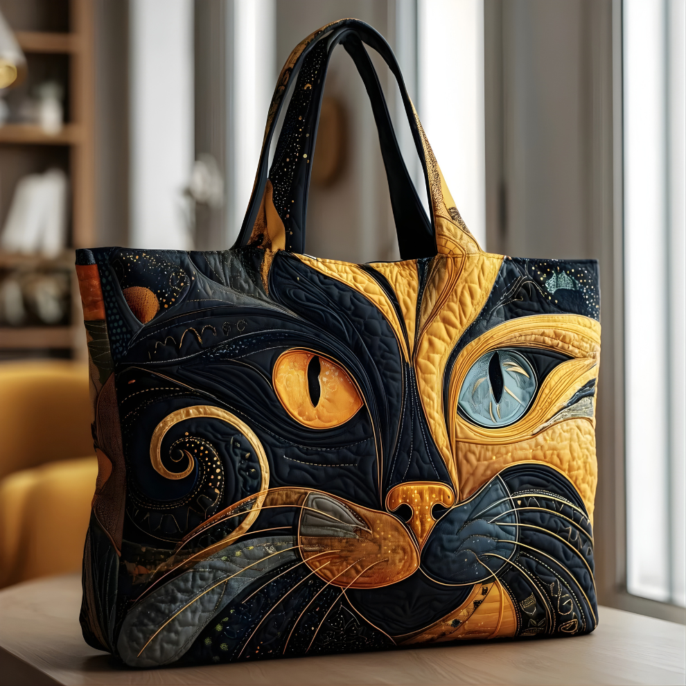 Vickie Odd-Eyed Cat Tote
