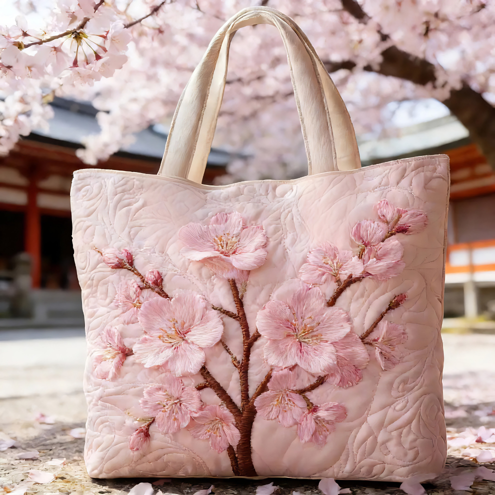 Zofia Cherry Blossom Tote